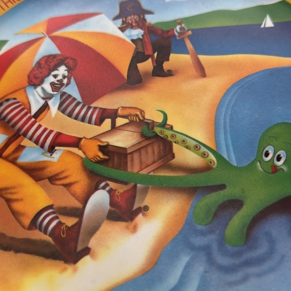 Ronald McDonald Plate - Vintage 1977 - Summer - Picture 4 of 4